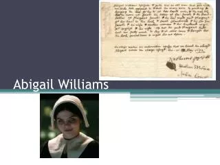 Abigail Williams