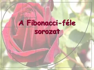 a fibonacci f le sorozat