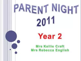 PARENT NIGHT 2011