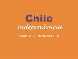 Chile i ndependencia