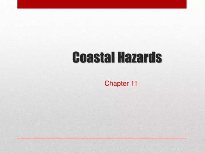 coastal hazards