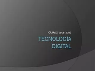 curso 2008 2009