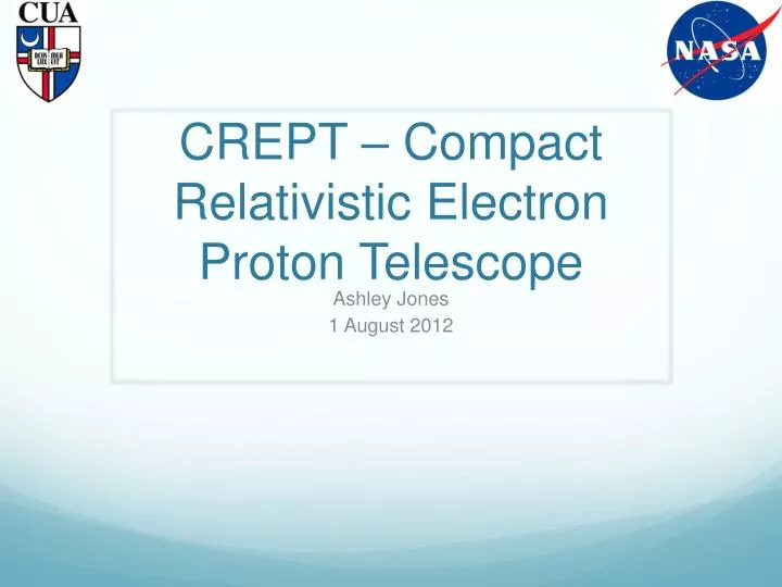crept compact relativistic electron proton telescope