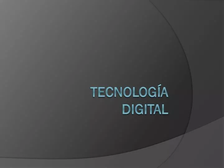 tecnolog a digital
