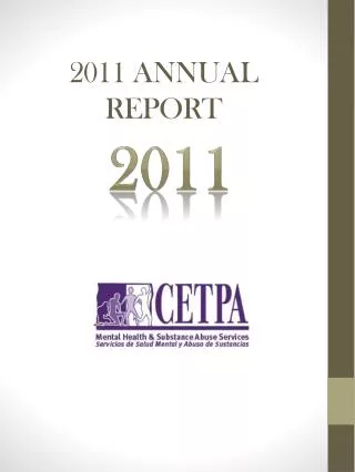 2011 ANNUAL REPORT