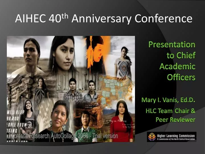 aihec 40 th anniversary conference