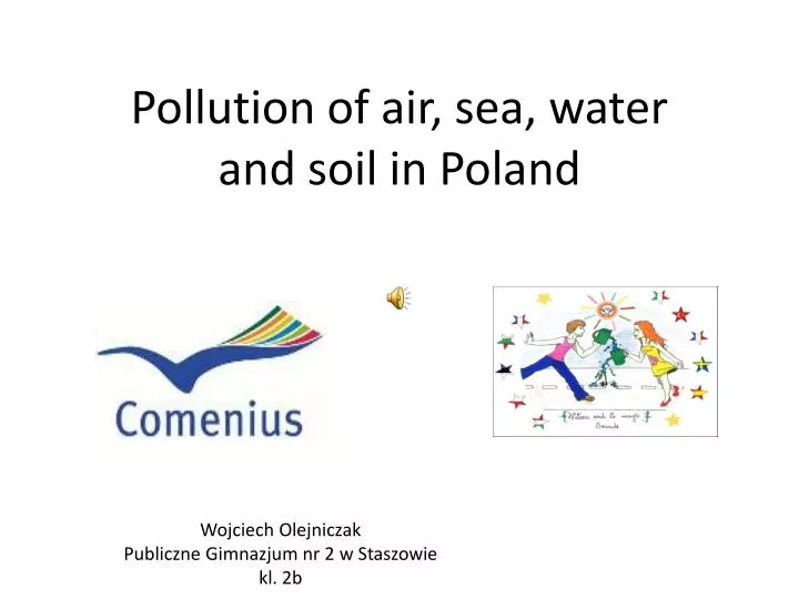 pollution of air sea water and soil in poland