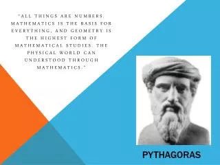 Pythagoras