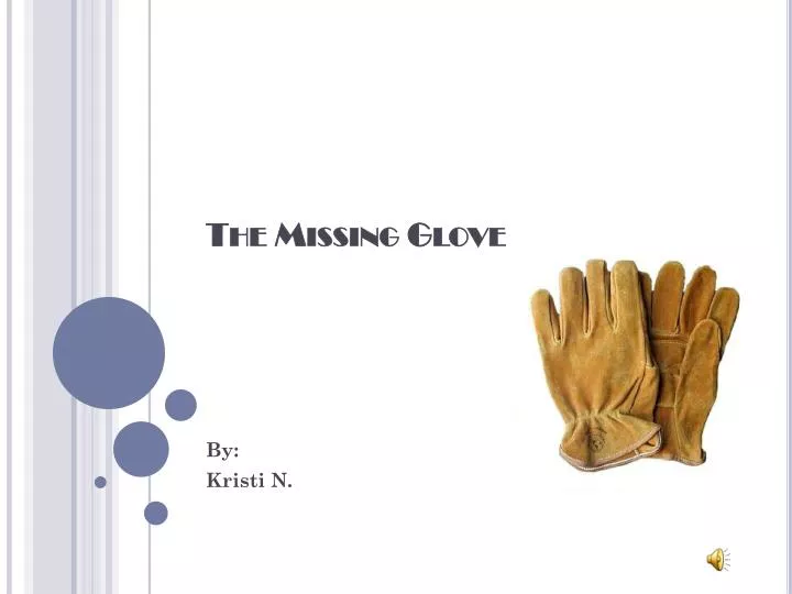 the missing glove