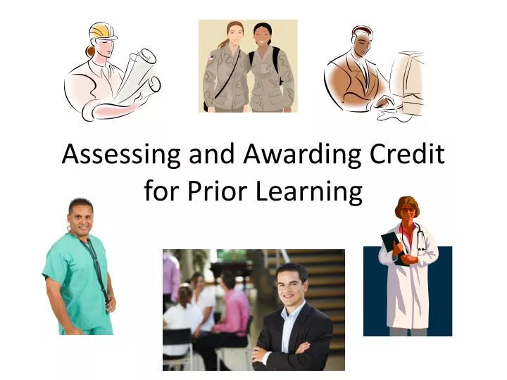 assessing and awarding credit for prior learning