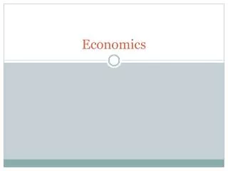 economics