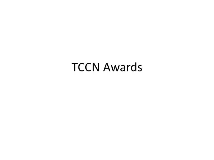 tccn awards