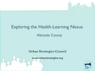 Exploring the Health-Learning Nexus