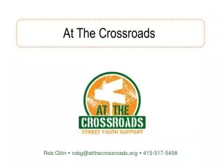 At The Crossroads