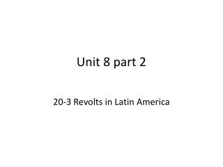 Unit 8 part 2