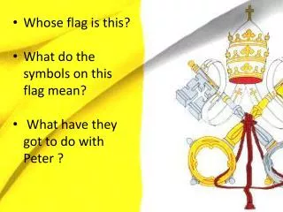 Whose flag is this? What do the symbols on this flag mean?