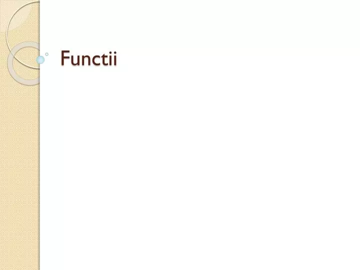 functii