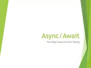 Async /Await