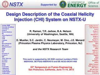 Design Description of the Coaxial Helicity Injection (CHI) System on NSTX-U