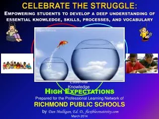 Prepared for the Professional Learning Network of RICHMOND PUBLIC SCHOOLS