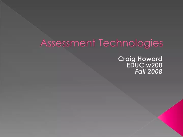 assessment technologies
