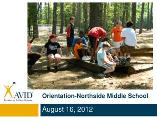 Orientation- Northside Middle School