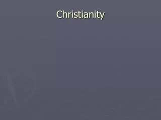 Christianity