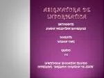 ASIGNATURA DE INFORMATICA - slide 1