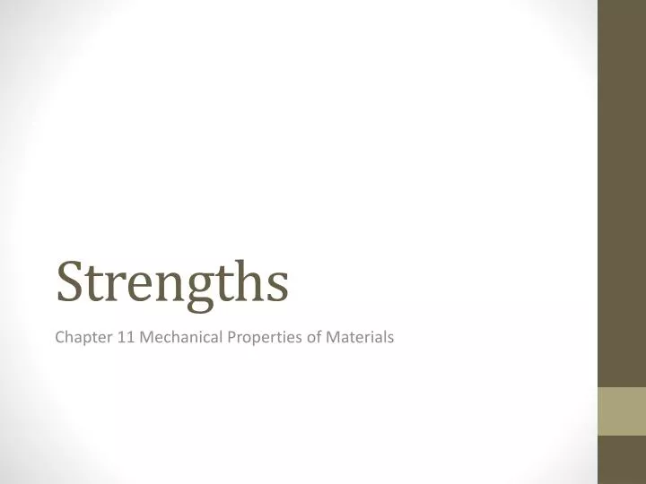 strengths