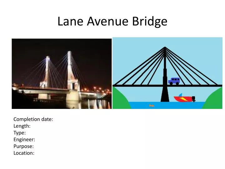 lane avenue bridge
