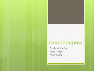 Geo-Compass