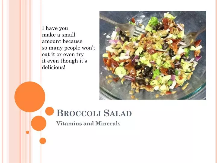 broccoli salad