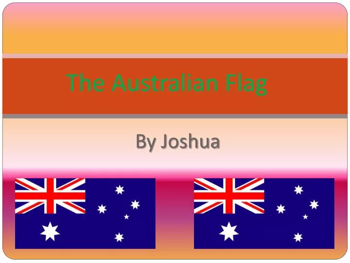 the australian flag