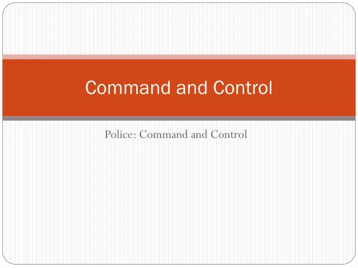 command and control