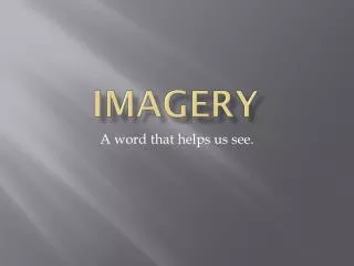 imagery