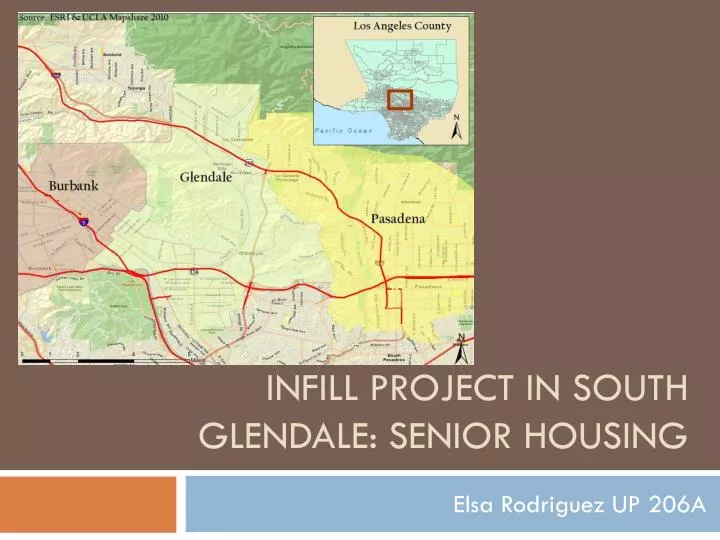 infill project in south glendale senior housing