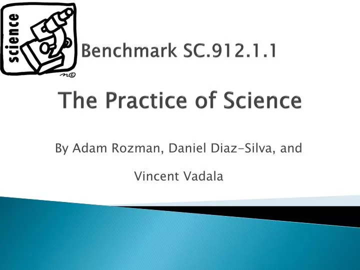 benchmark sc 912 1 1 the practice of science