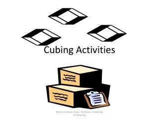 Cubing Activities