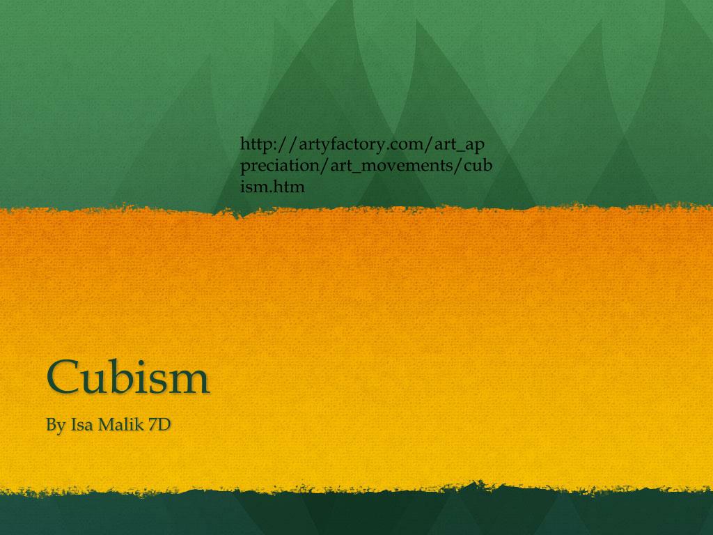 PPT - Cubism PowerPoint Presentation, free download - ID:2848907