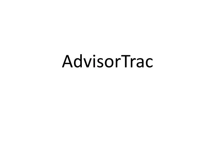 advisortrac