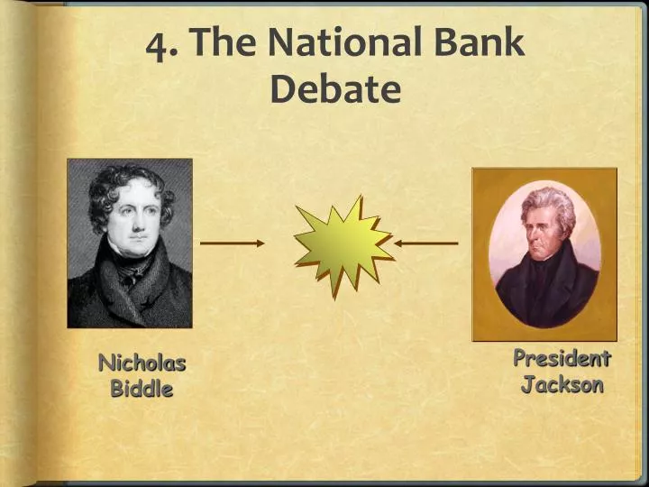 4 the national bank debate