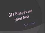 3D Shapes and their Nets - slide 1
