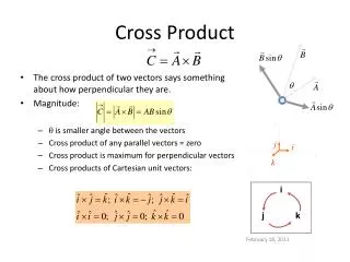 Cross Product