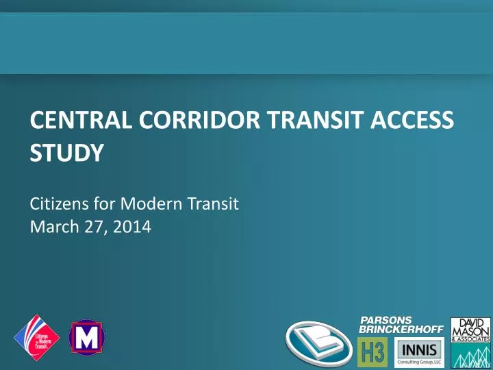 central corridor transit access study