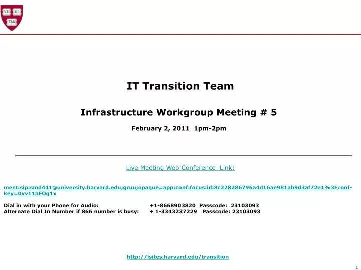 it transition team