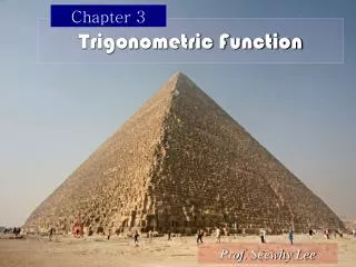 trigonometric function
