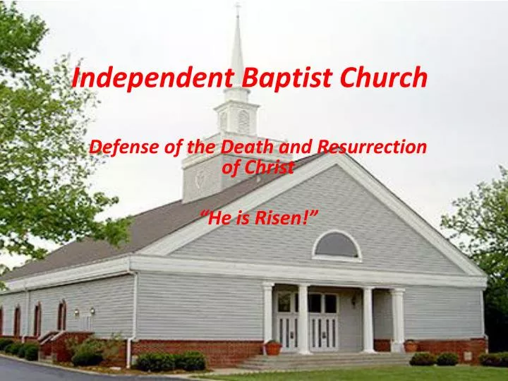 independent baptist church