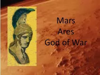 Mars Ares God of War