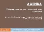 Writing Workshop and Project Planning Session - slide 1