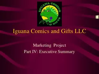 Iguana Comics and Gifts LLC
